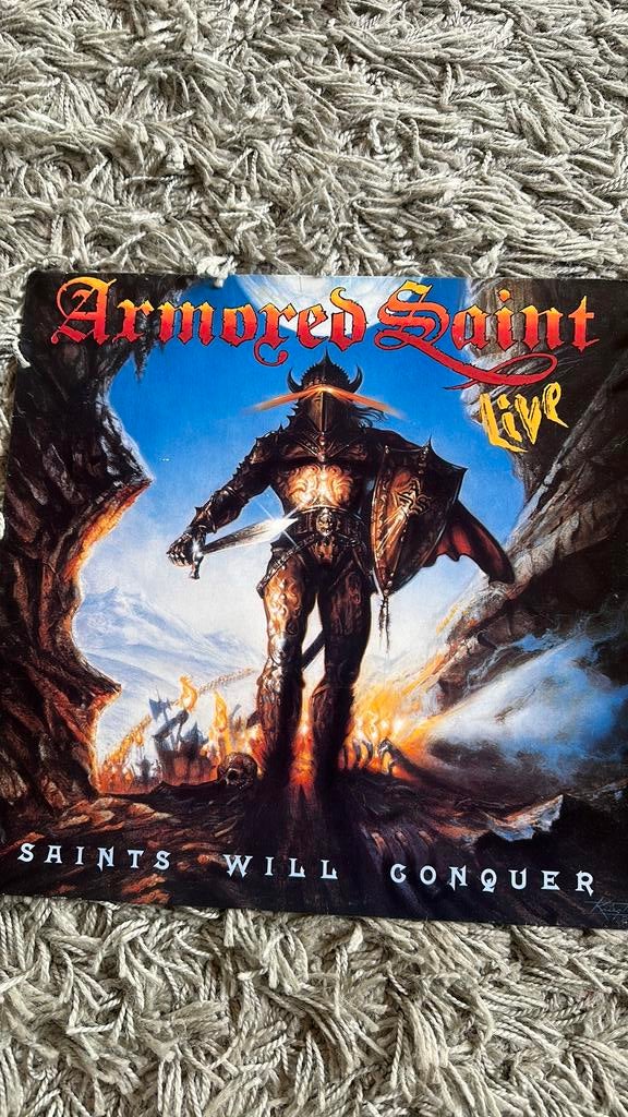Twee metal lps armored sainten king diamond, Enlèvement ou Envoi, Comme neuf