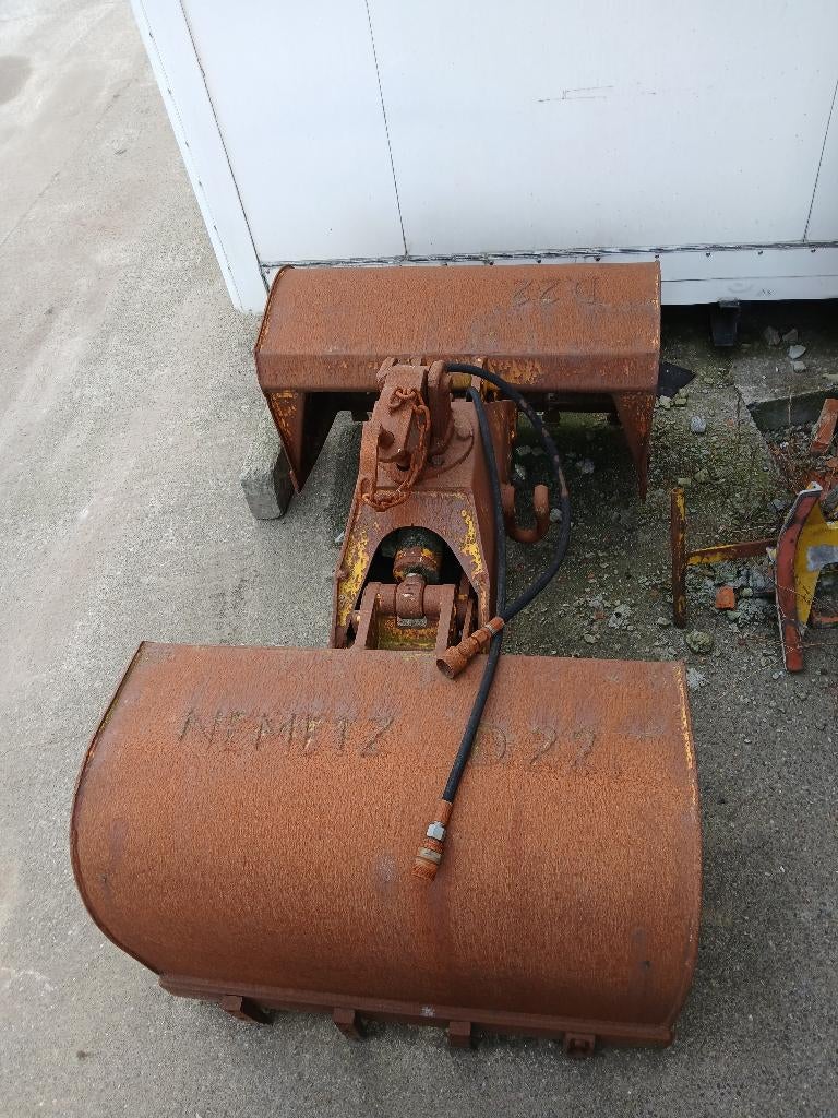 Grijper Berger FBS/M500 voor kraan op vrachtwagen, Ophalen, Gebruikt