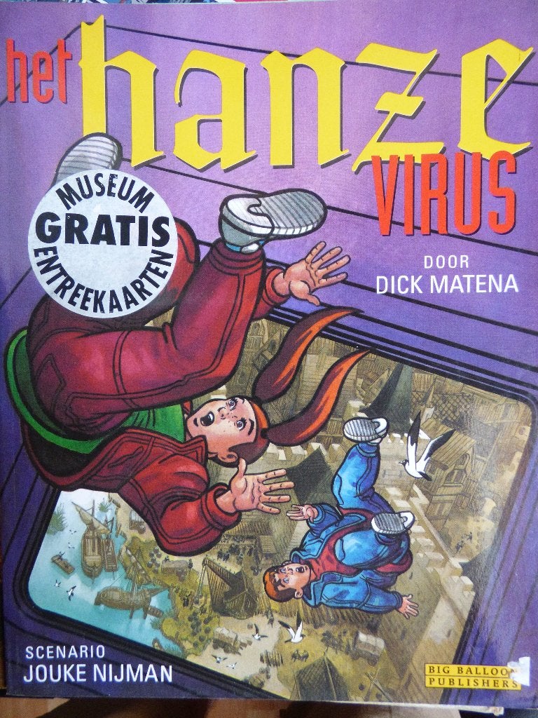 het hanze virus  ,  door dick mattena,    softcover, Boeken, Ophalen of Verzenden