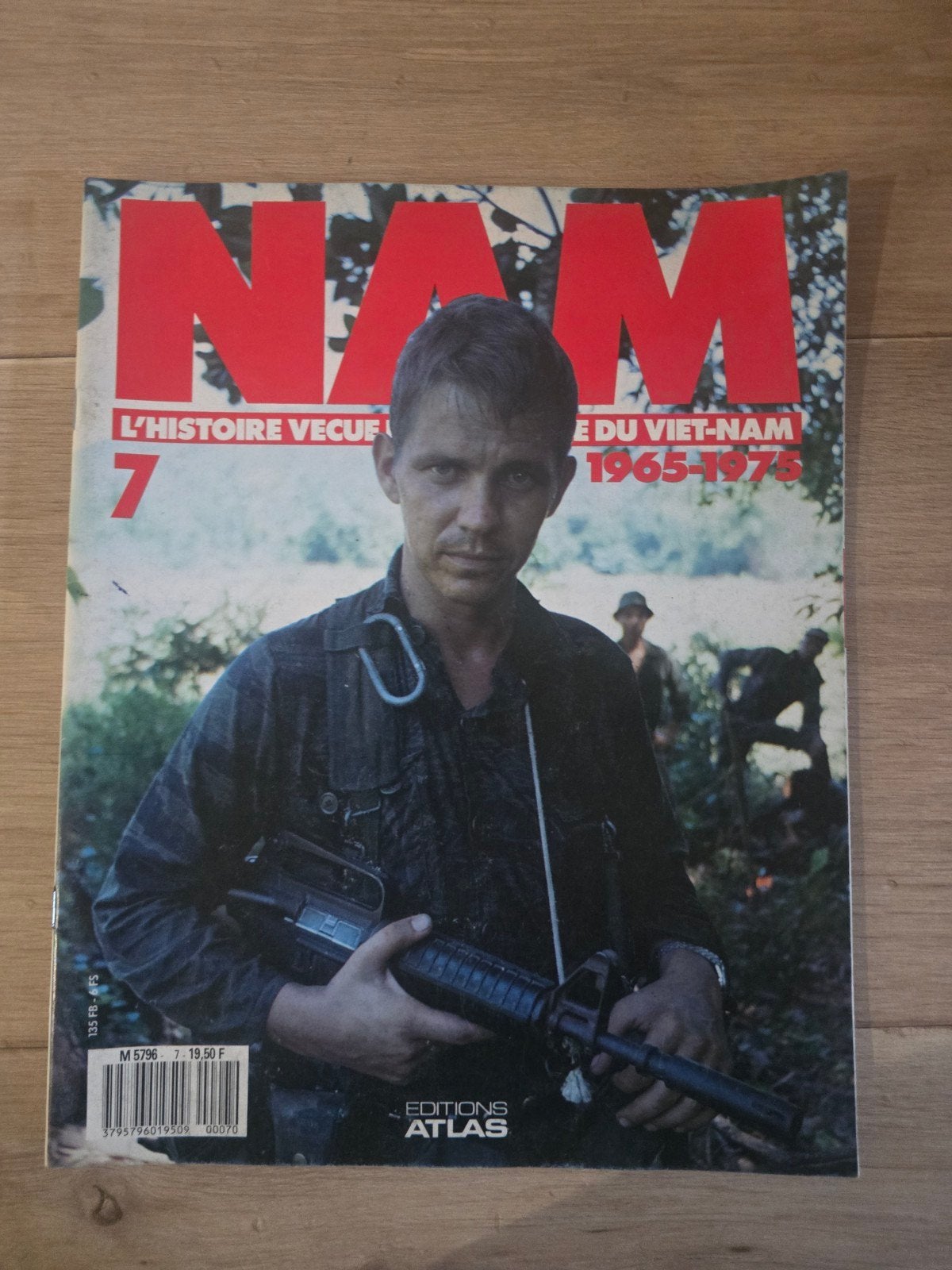 NAM n7 – Guerre du Viet-Nam 1965-1975 – Éditions Atlas – 19, Enlèvement ou Envoi, Utilisé