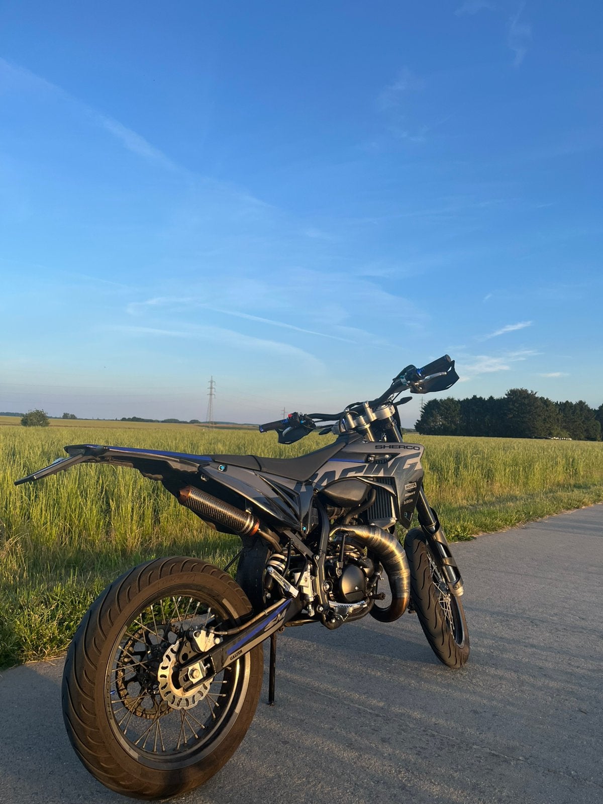 Sherco blackmoon 50cc, Enlèvement, Comme neuf