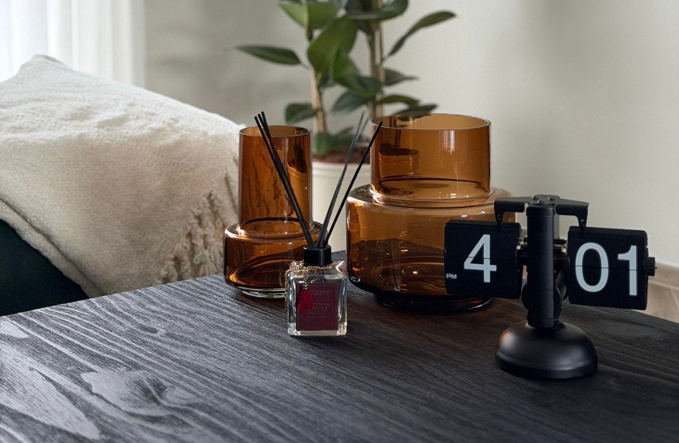 Vase ambre