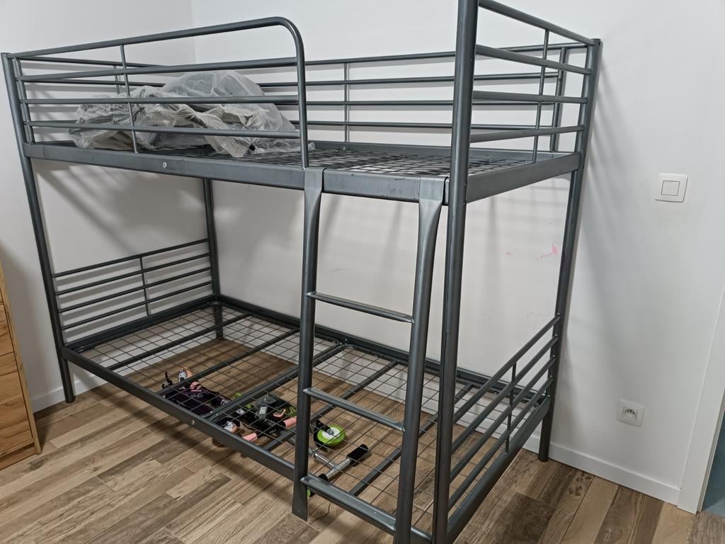 Lit pour enfant, Maison & Meubles, Chambre à coucher | Lits superposés & Lits mezzanines, 90 cm, Enlèvement ou Envoi, 210 cm, Comme neuf