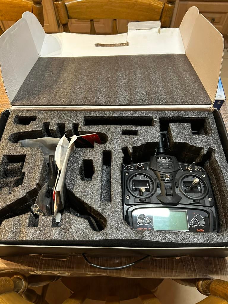 Walkera Devention DEVO 7 — Émetteur RC 7 canaux 2,4 GHz, Enlèvement ou Envoi, Comme neuf