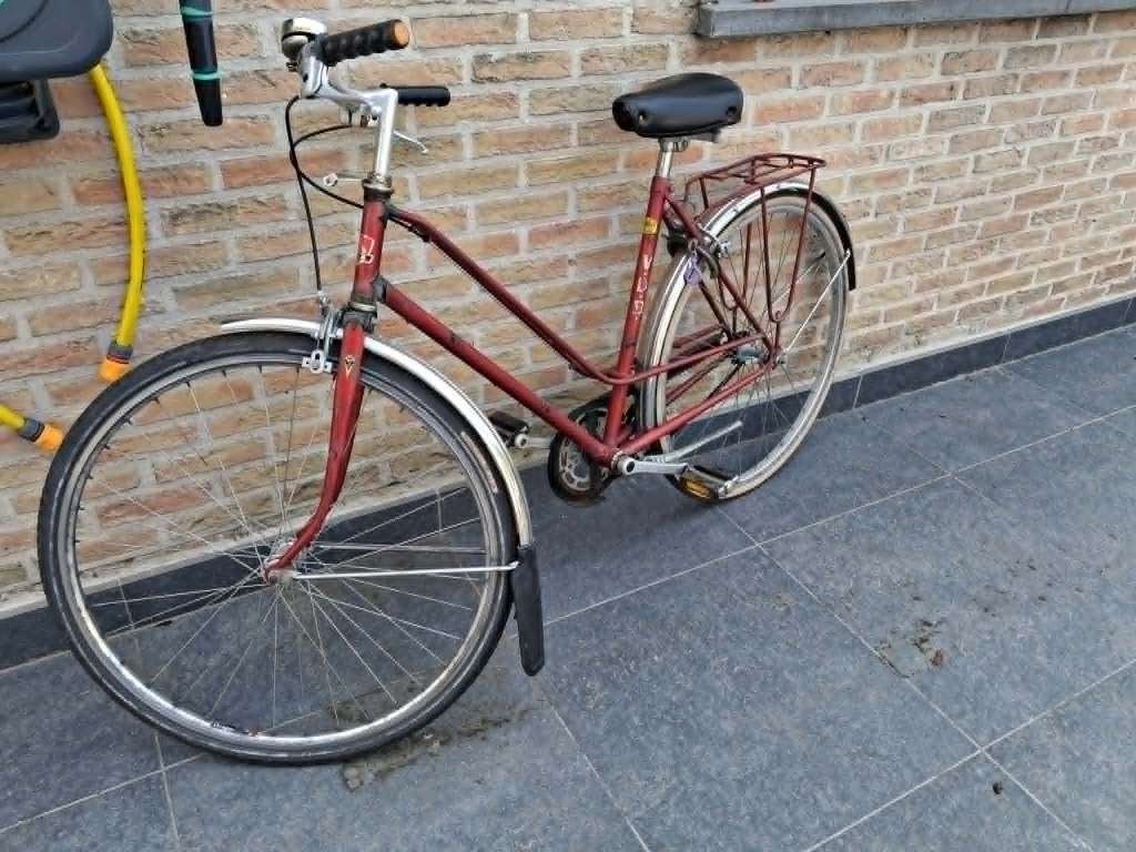 oranje fiets - moet na gezien worden, Vélos & Vélomoteurs, Vélos | Femmes | Vélos maman, Enlèvement, Utilisé
