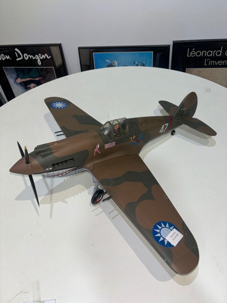 Curtiss P-40B Warhawk 1/18 – 21st Century Toys, Curtiss P-40 Warhawk, Enlèvement ou Envoi, Curtiss P-40 Warhawk, Avion