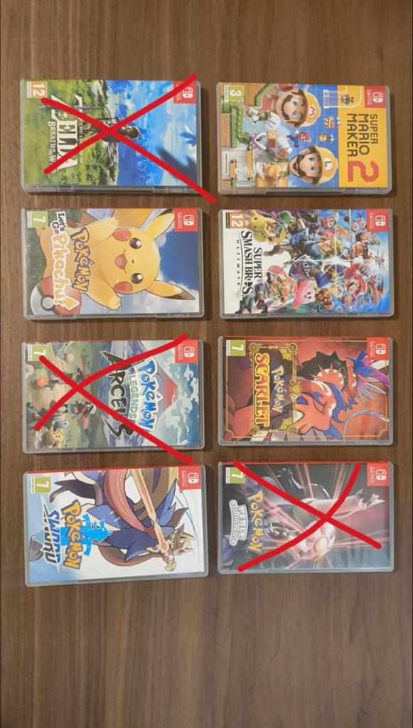 Nintendo switch game collectie (Pokémon + mario), Games en Spelcomputers, Online, Ophalen of Verzenden, Zo goed als nieuw, 3 spelers of meer