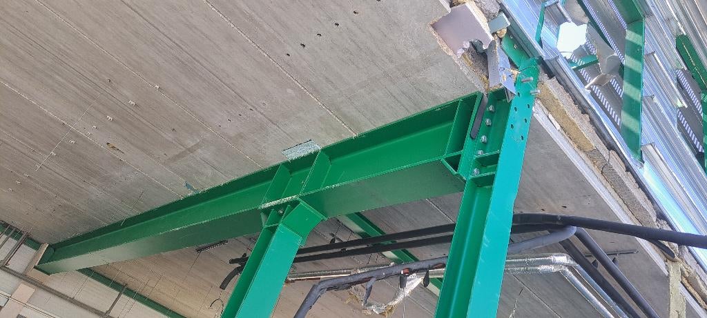 6 x Stalen balken HEA 450  965 cm lang, Enlèvement, Utilisé, Fer