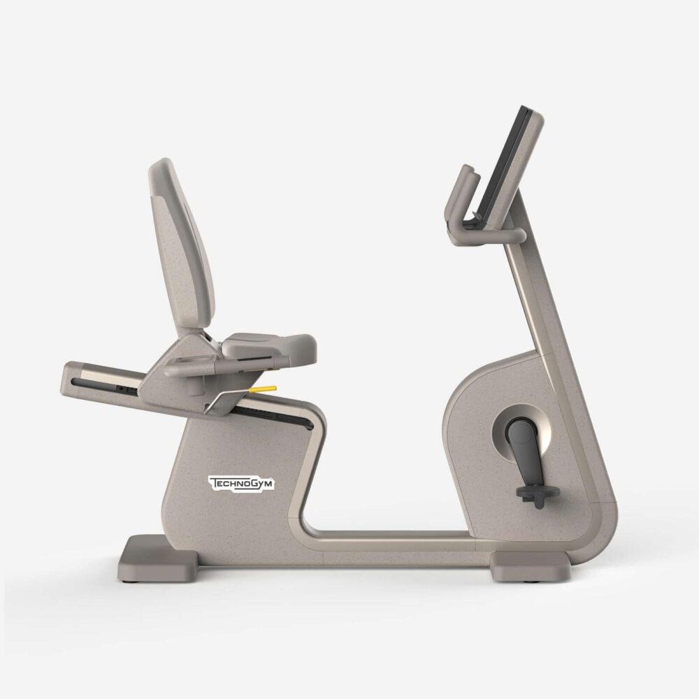 Technogym – Artis Recline – Recumbent bike, Enlèvement ou Envoi, Comme neuf, Bras, Autres types