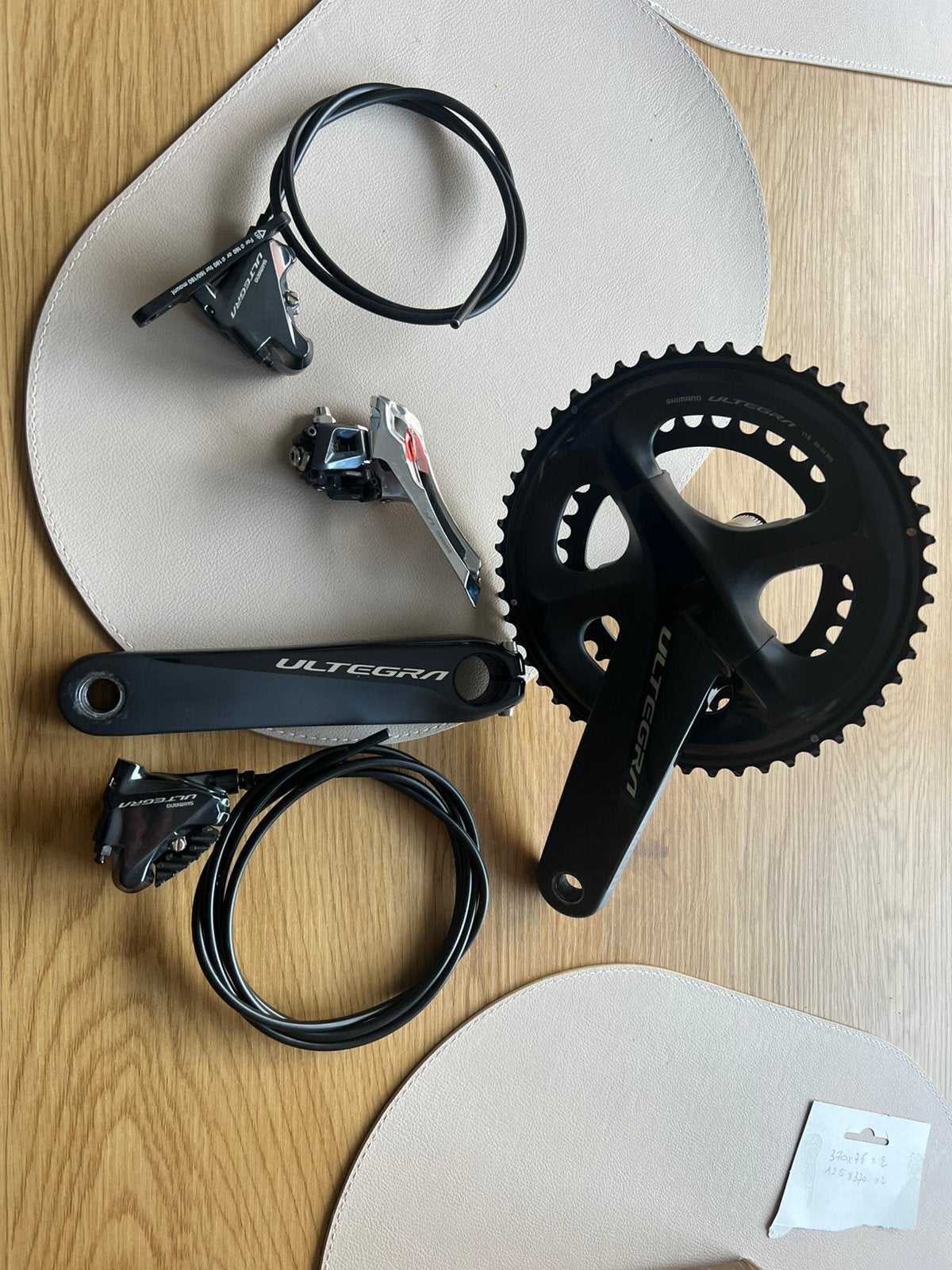 Groepset Shimano Ultegra, Ophalen, Gebruikt, Racefiets