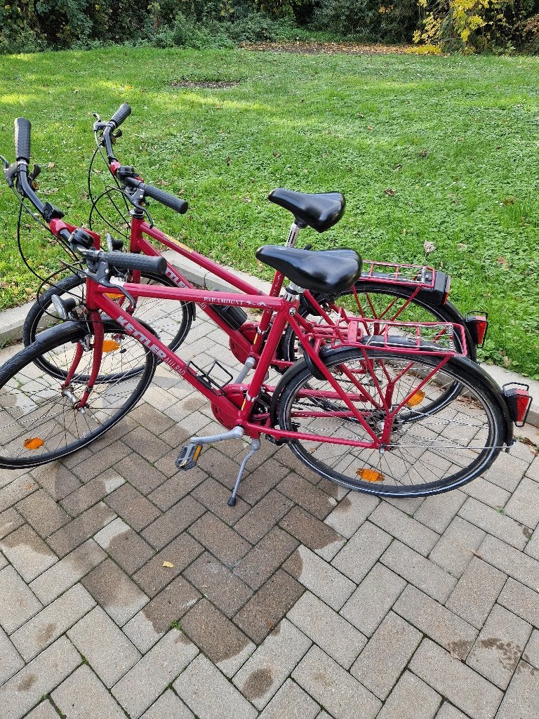 KETTLER Alu-Rad dames- en herenfiets stadsfietsen Paramount, Autres marques, Vitesses, Enlèvement, Utilisé