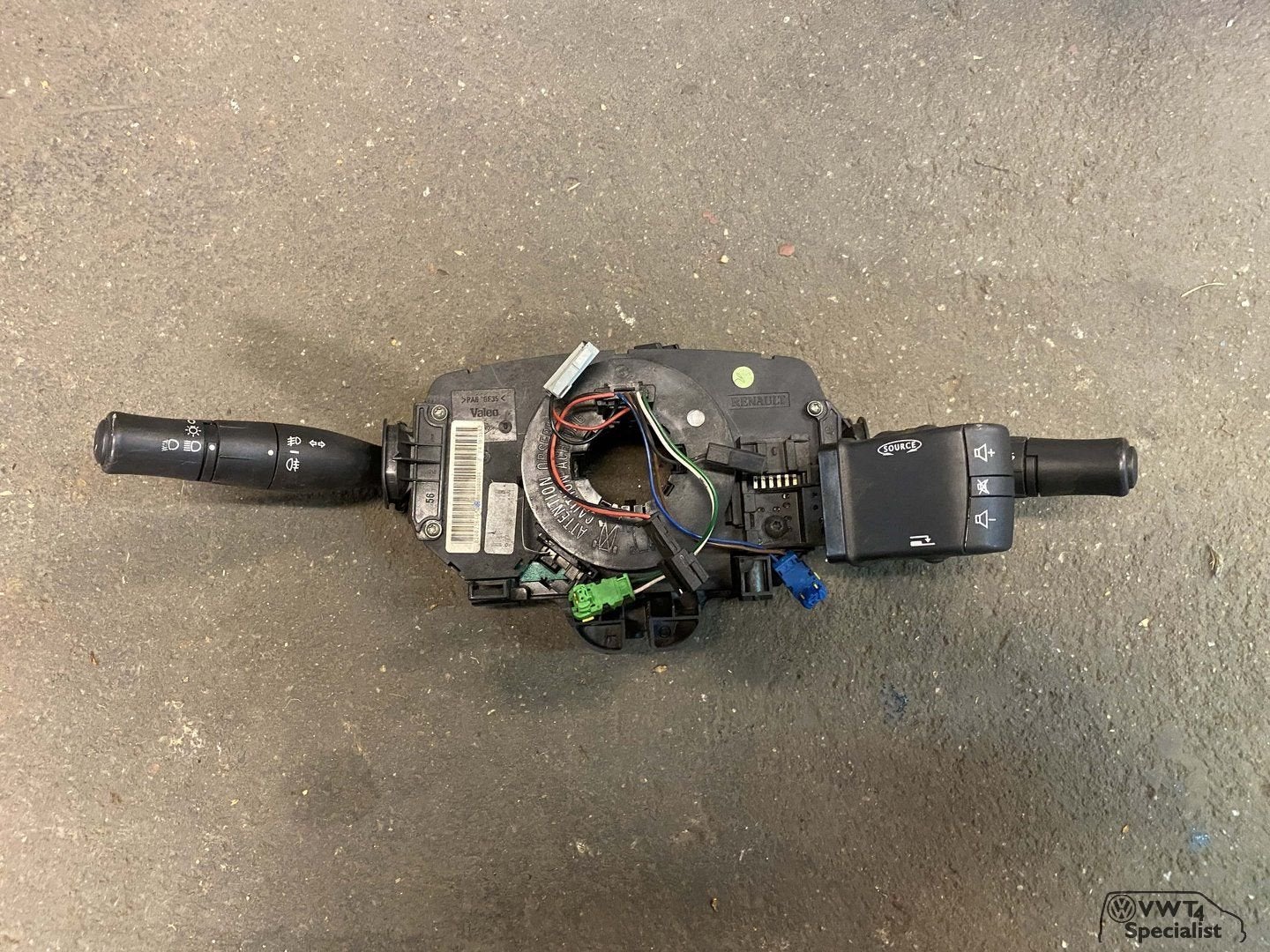 Renault Clio '04 stuurkolomschakelaar combischakelaar, Gebruikt, -, Renault, -