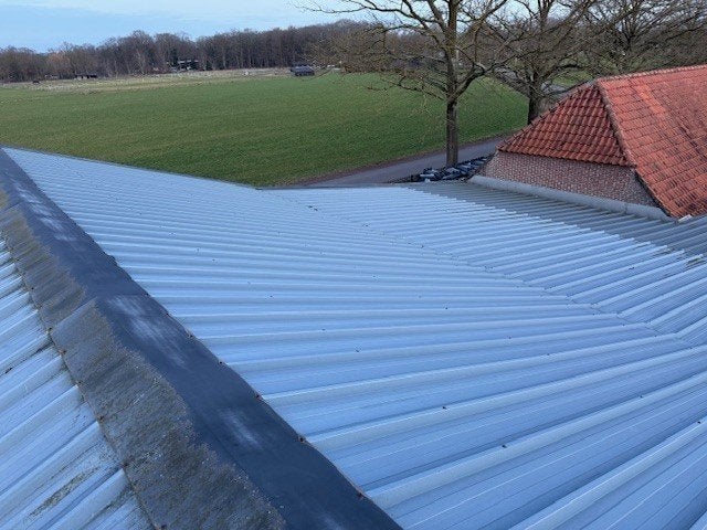 2373. Dak damwandplaten / dakplaten, Doe-het-zelf en Bouw, Platen en Panelen, Ophalen, Gebruikt