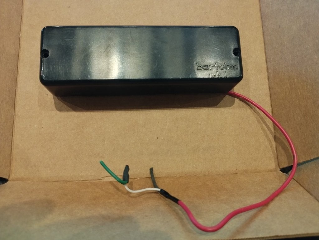 Bartolini MK1 5-String Bass Pickup Set + MK1 Preamp, Muziek en Instrumenten, Ophalen of Verzenden, Gebruikt, Elektrisch, 5-snarig
