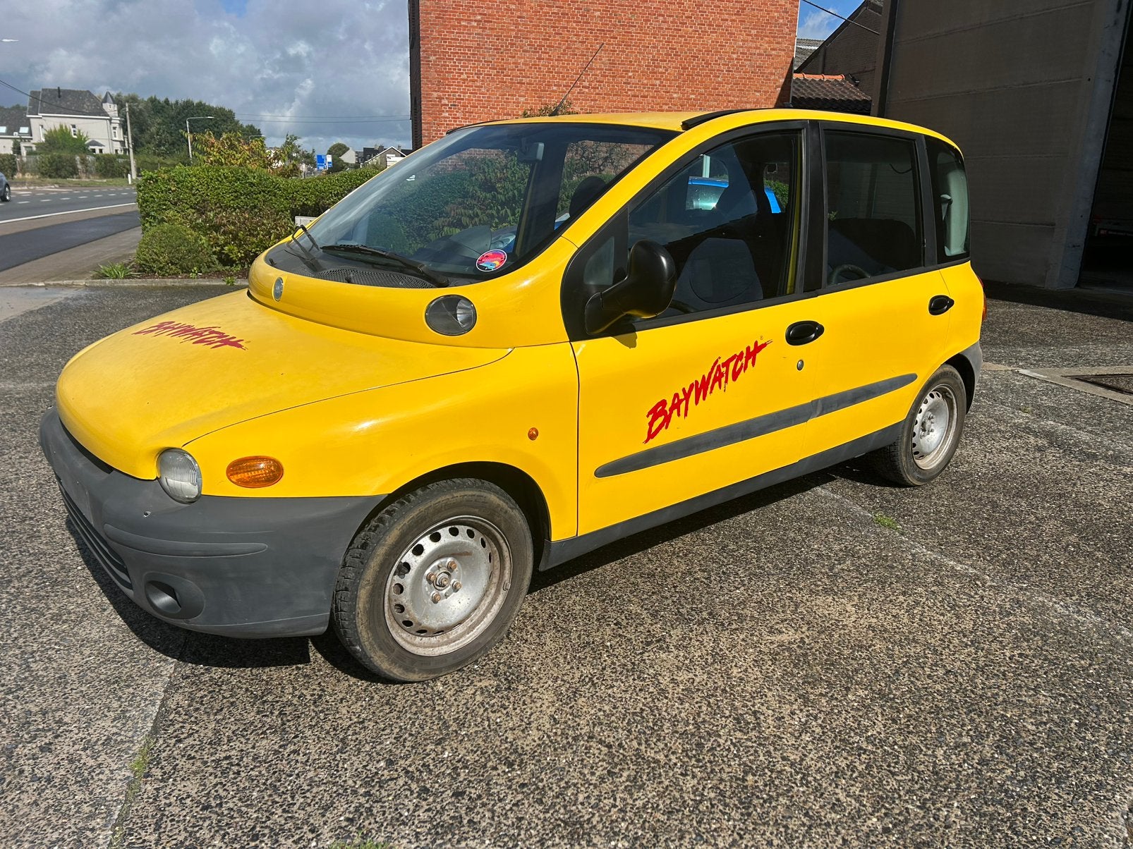 Fiat Multipla 2001* 1600 benzine motor* airco, Auto's, Fiat, Voorwielaandrijving, Multipla, 4 cilinders, 1600 cc