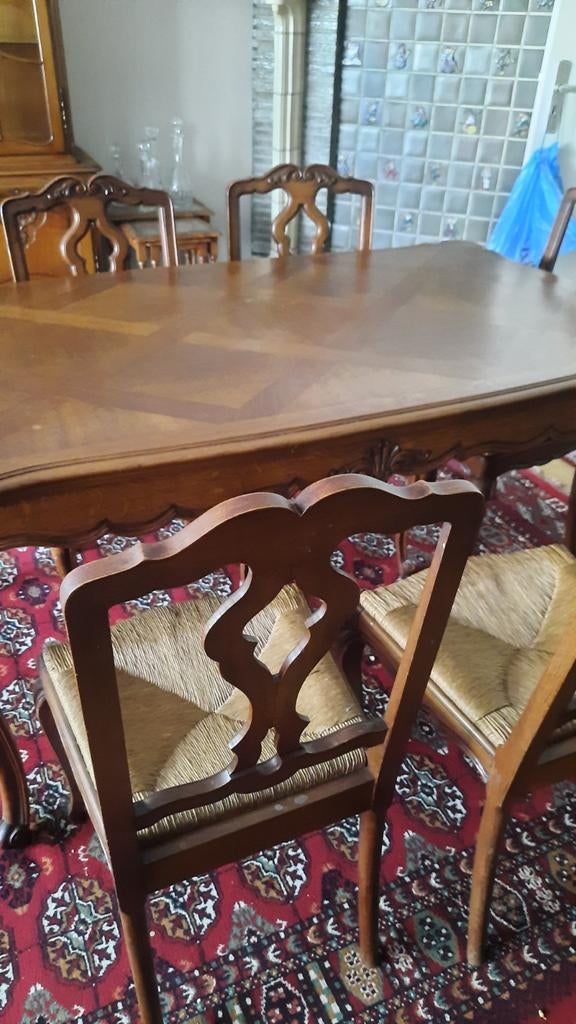 Eiken eetkamer, Huis en Inrichting, Ophalen