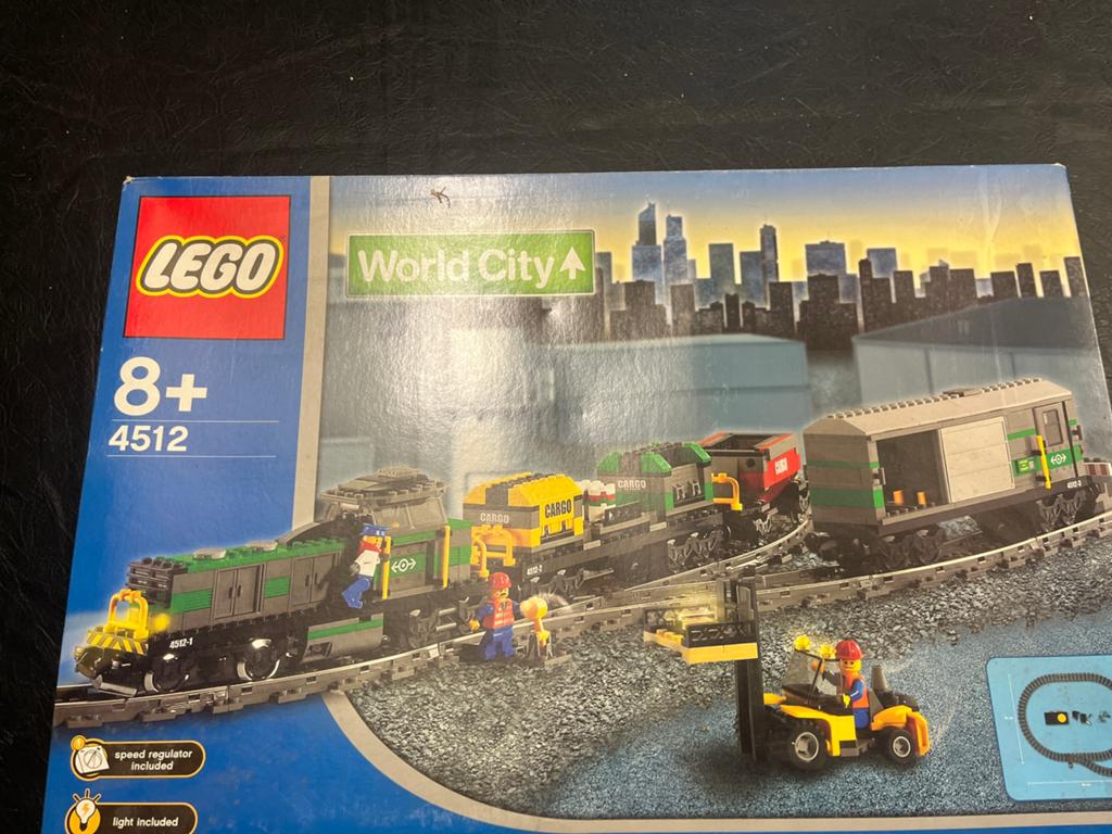 Lego trein 4512, Kinderen en Baby's, Speelgoed | Duplo en Lego, Ophalen, Zo goed als nieuw, Lego