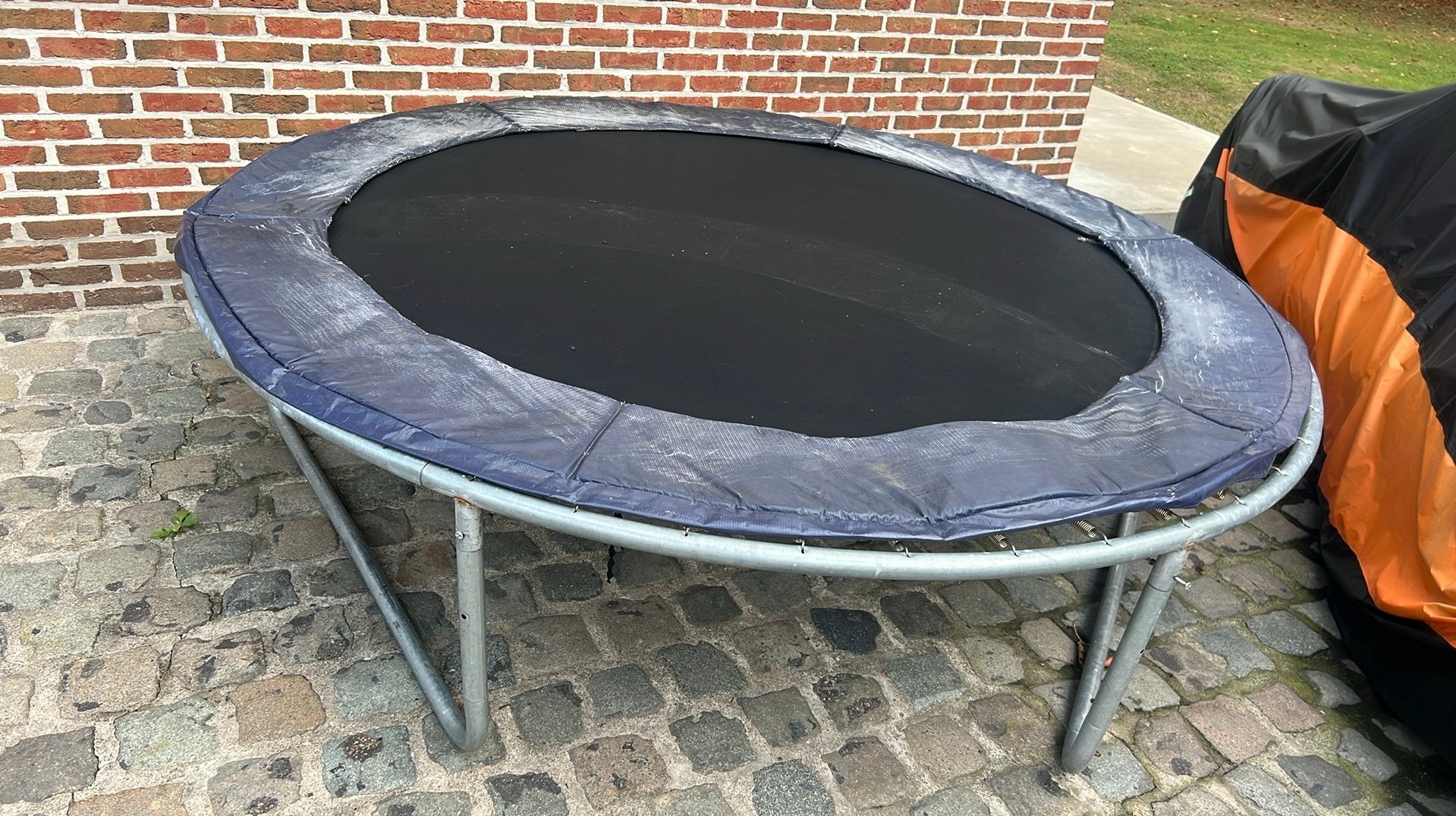 Gratis trampoline 2m40, Kinderen en Baby's, Ophalen, Gebruikt