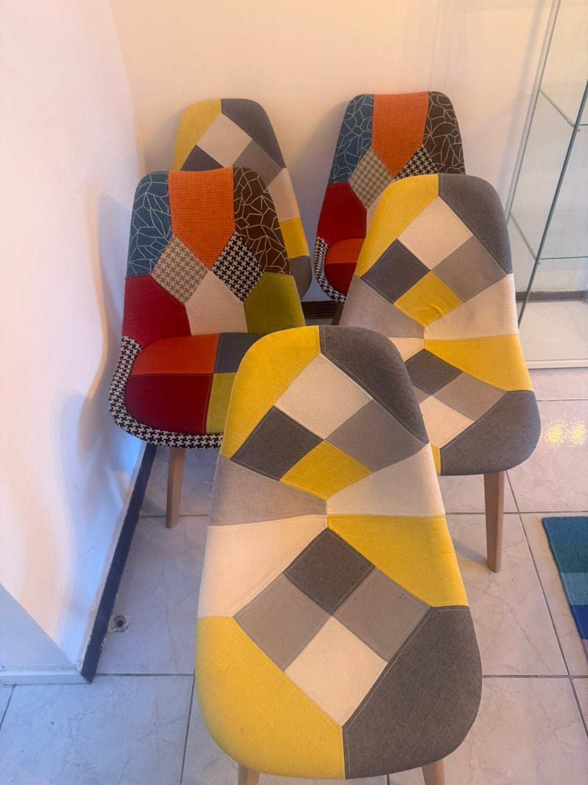 Chaise scandinave, Autres couleurs, Comme neuf, Enlèvement, Cinq, Six Chaises ou plus