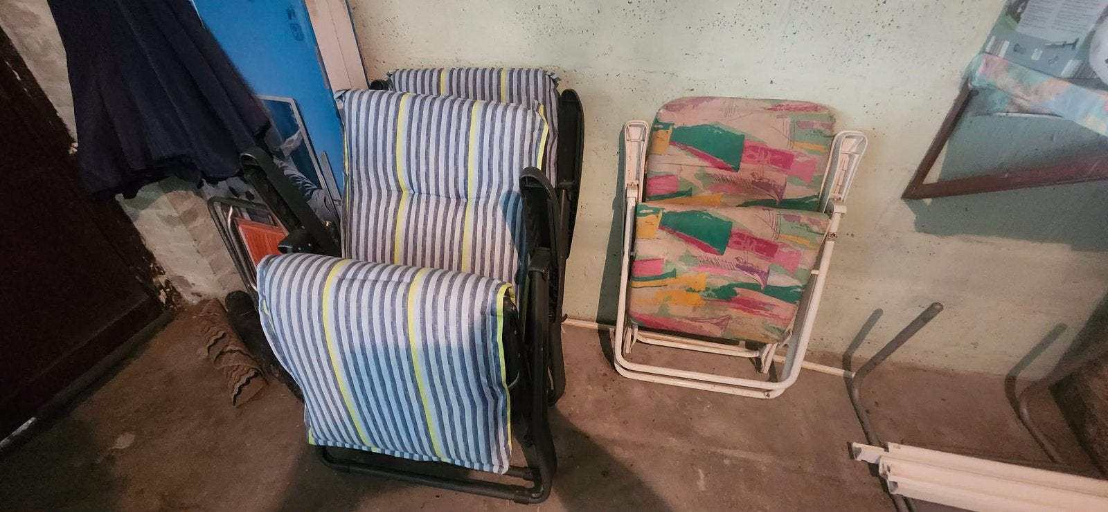 Chaises pliables, Enlèvement, Comme neuf
