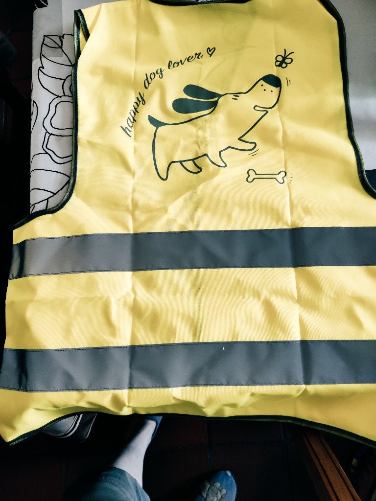 Fluohesje 3 verschillende, Ophalen, Gebruikt