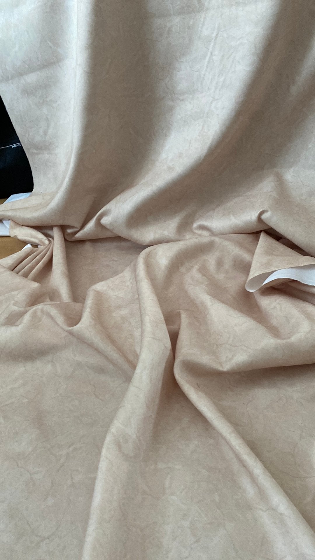 Stof voor gordijnen, Ophalen, Zo goed als nieuw, Beige