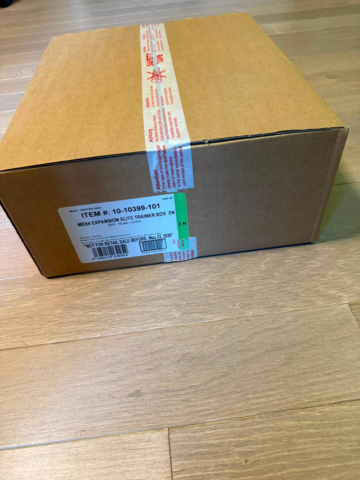chaos rising elite trainer box case (sealed), Ophalen, Nieuw