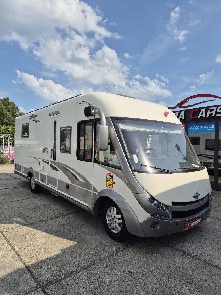 ONLY DEALERS | Carthago Chic E-Line 51 QB 2011 – 3.0 – AL-KO, Jusqu'à 4, Caméra de recul, Entreprise, Fiat