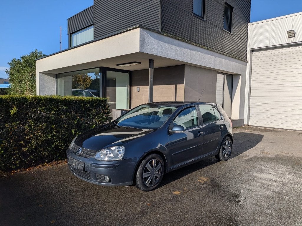 VW Golf 5 1.6 Benzine 149000 km Airco, Achat, Entreprise, Boîte manuelle, Noir