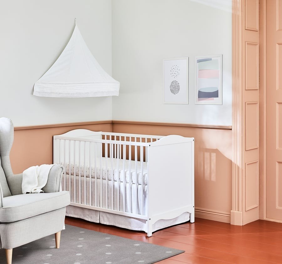 Lit bébé Ikea Smagora + matelas, Enfants & Bébés, Matelas, Moins de 70 cm, Comme neuf, Enlèvement