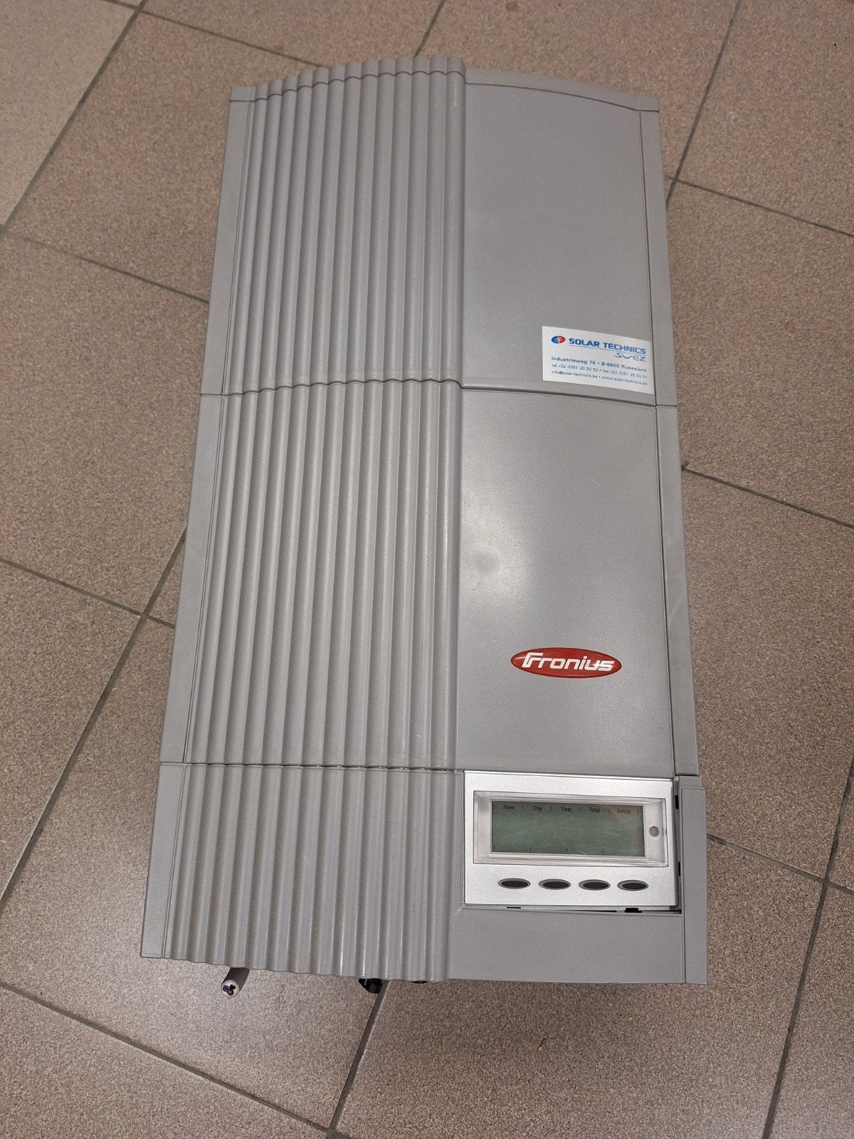 Fronius IG40 omvormer PV installatie, Ophalen, Gebruikt