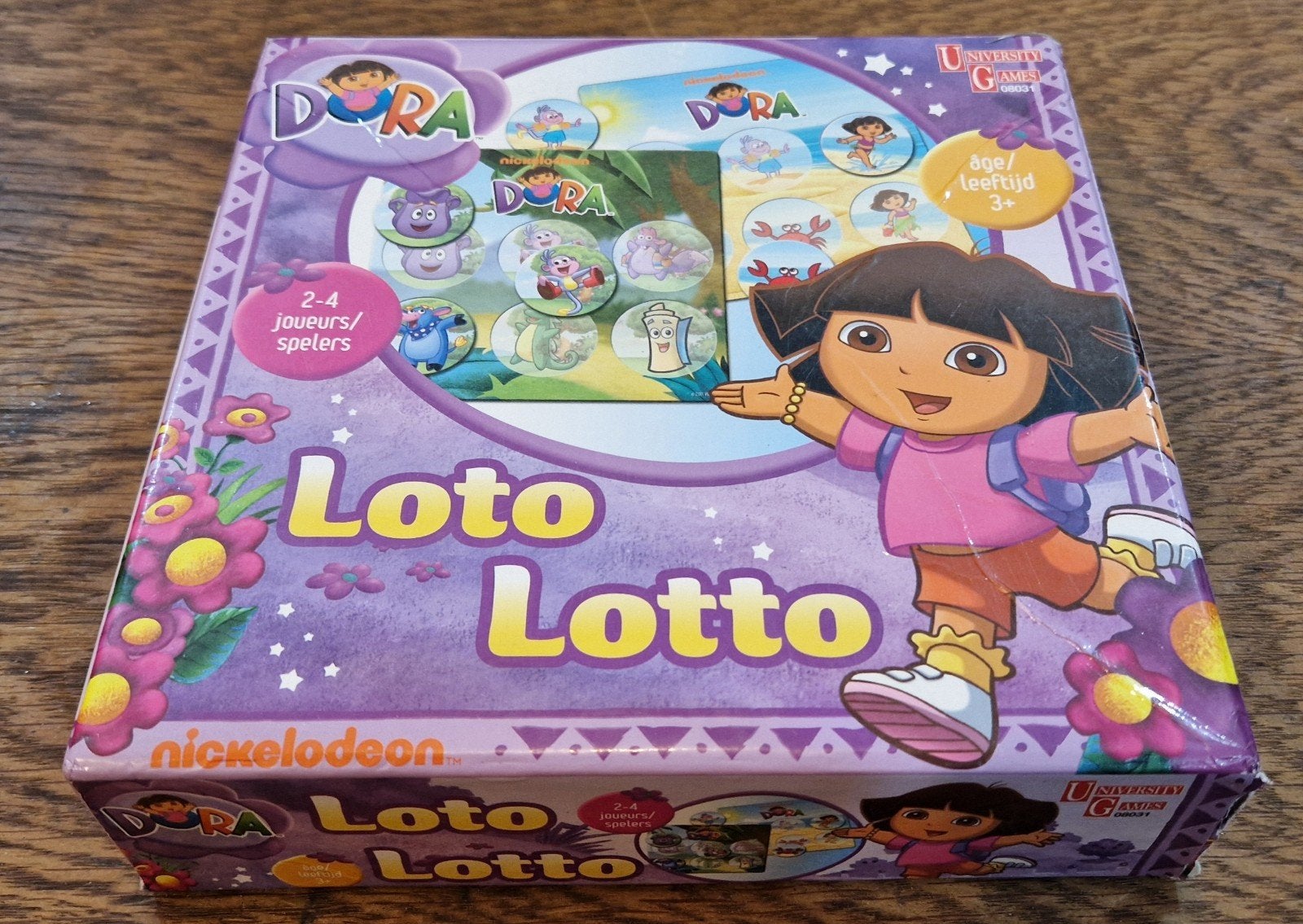 Lotto spel van DORA, Kinderen en Baby's, Ophalen, Gebruikt
