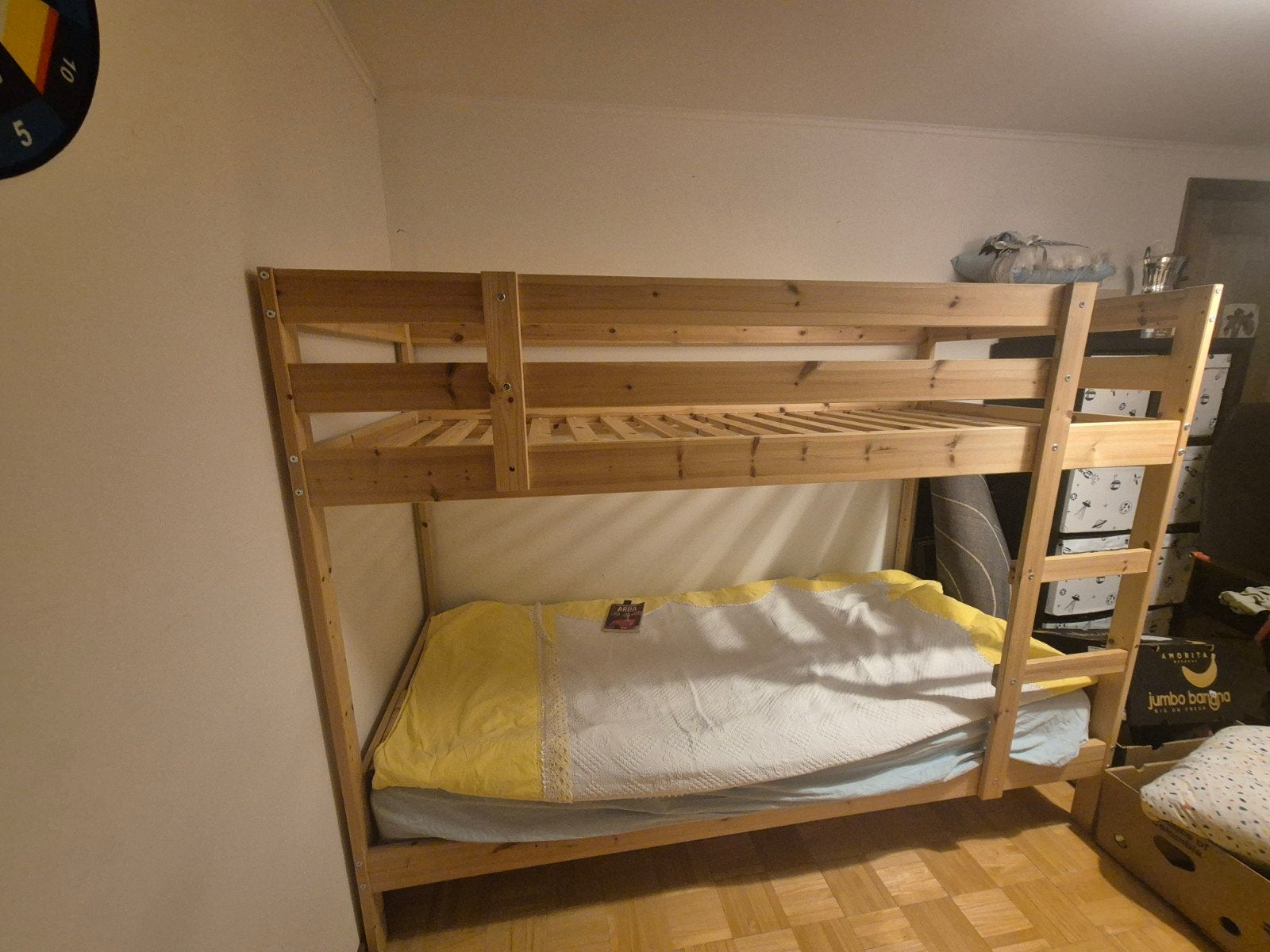 IKEA MYDAL Stapelbed 90x200 cm€99, Ophalen, Tweepersoons, Zo goed als nieuw, 200 cm