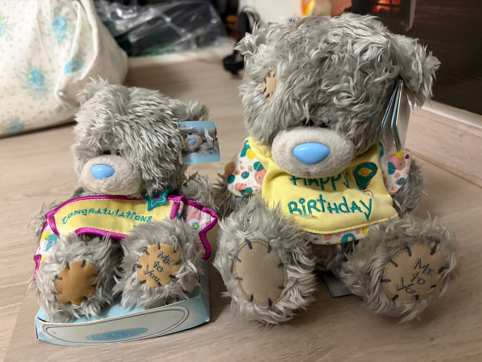 2 Me To You beertjes/knuffels, Kinderen en Baby's, Speelgoed | Knuffels en Pluche, Ophalen, Zo goed als nieuw