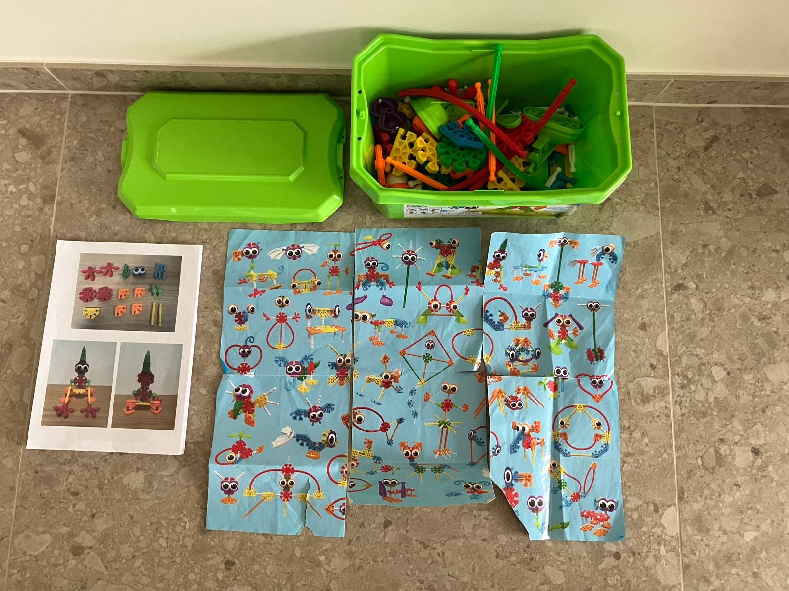 Kid k’nex, Kinderen en Baby's, Speelgoed | Bouwstenen, Ophalen, Zo goed als nieuw, K'nex