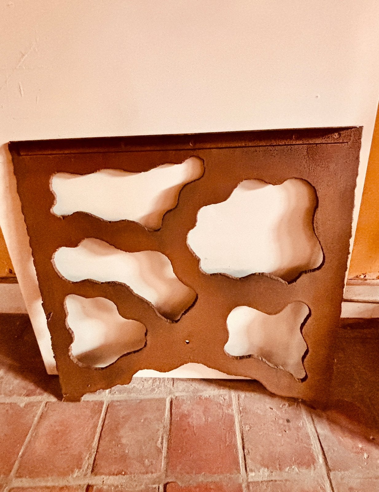 Pieds de table en acier, Maison & Meubles, Enlèvement, Comme neuf, Métal