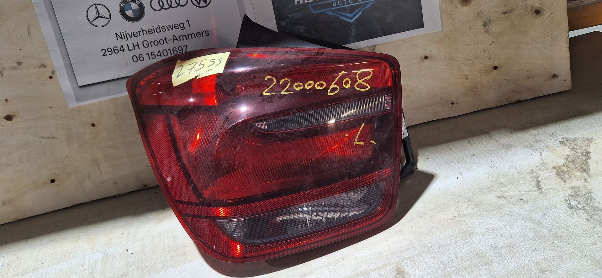 BMW 1 F20 F21 Achter-/achterlichten 90006567 217270095  275S, Auto-onderdelen, Gebruikt, -, -, Ophalen of Verzenden