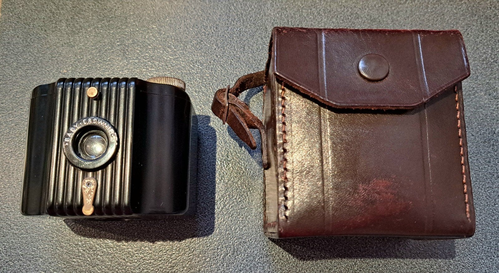 US WWII Camera Baby Brownie Camera + Originele Hoesje, Ophalen of Verzenden