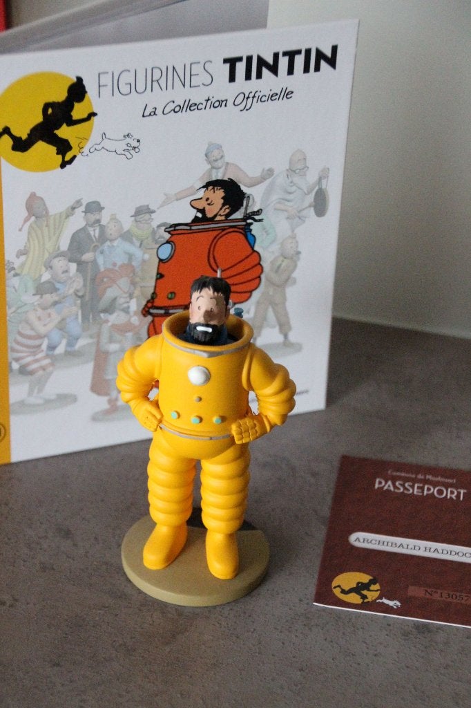 Moulinsart figurine n101 Haddock astronaut Tintin  Kuifje, Envoi, Tintin, Comme neuf, Statue ou Figurine