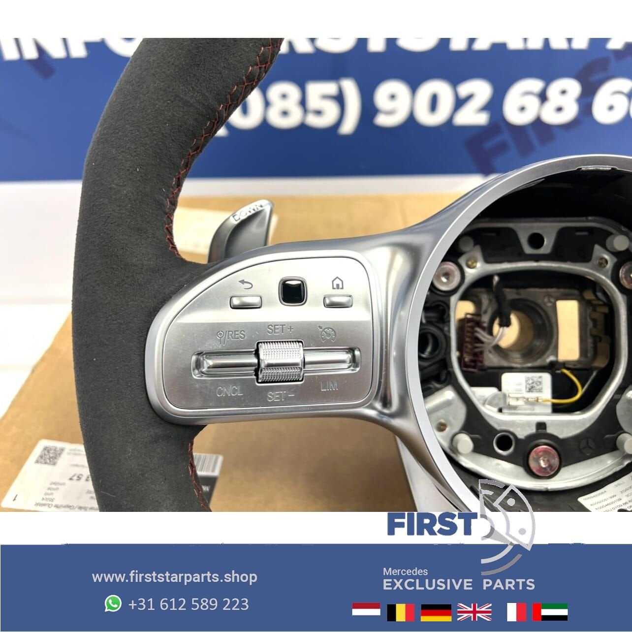2022 AMG STUURWIEL A35 A45 CLA45 C63 E63 GLC63 GLE63 GT63 G6, Gebruikt, -, Ophalen of Verzenden, -