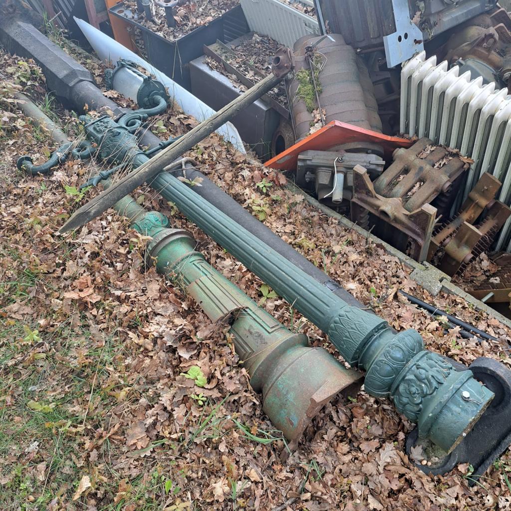 Mooie oude verlichtingspaal, Enlèvement, Utilisé