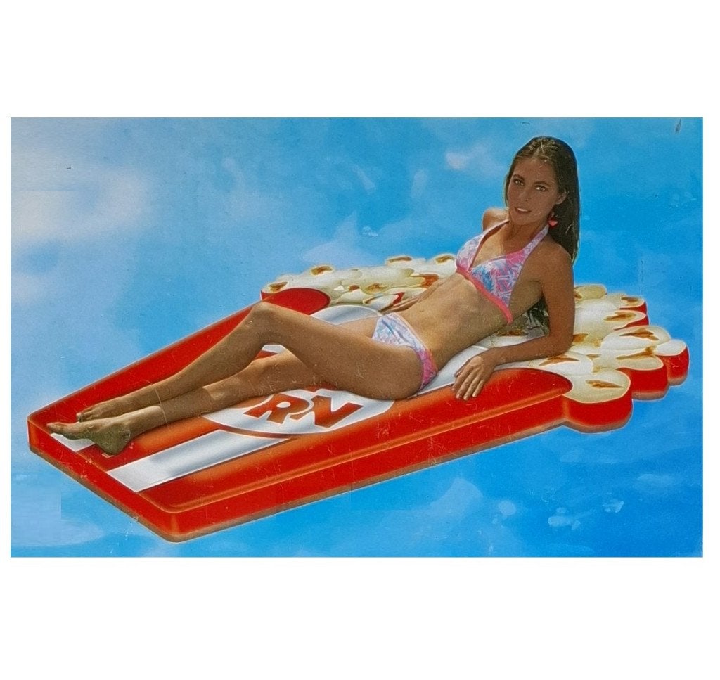 Matelas gonflable Pop Corn / 150*135cm / NEUF / 25€, Enlèvement, Neuf, Autres types