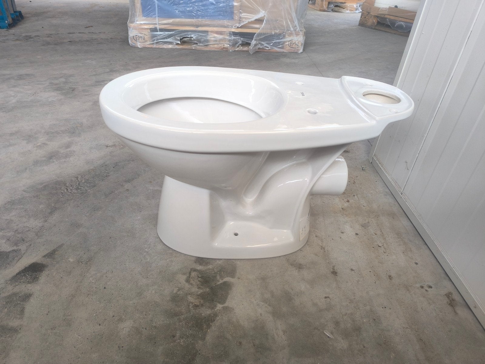 wc nieuwe, Ophalen