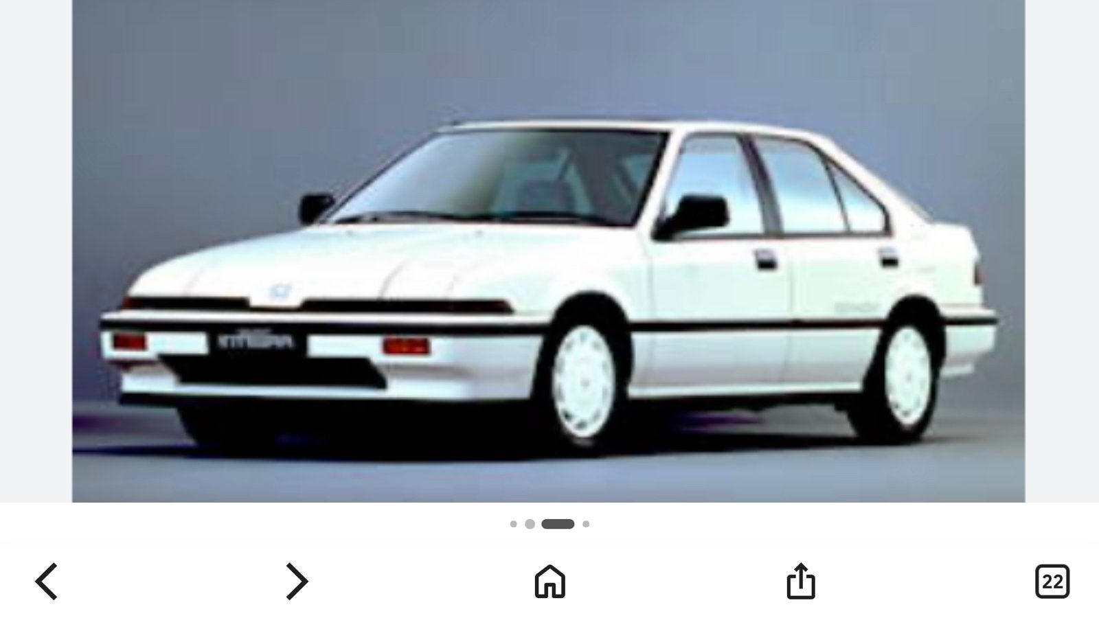 Cherche Honda Integra ( 1986 - 1998 ), Enlèvement