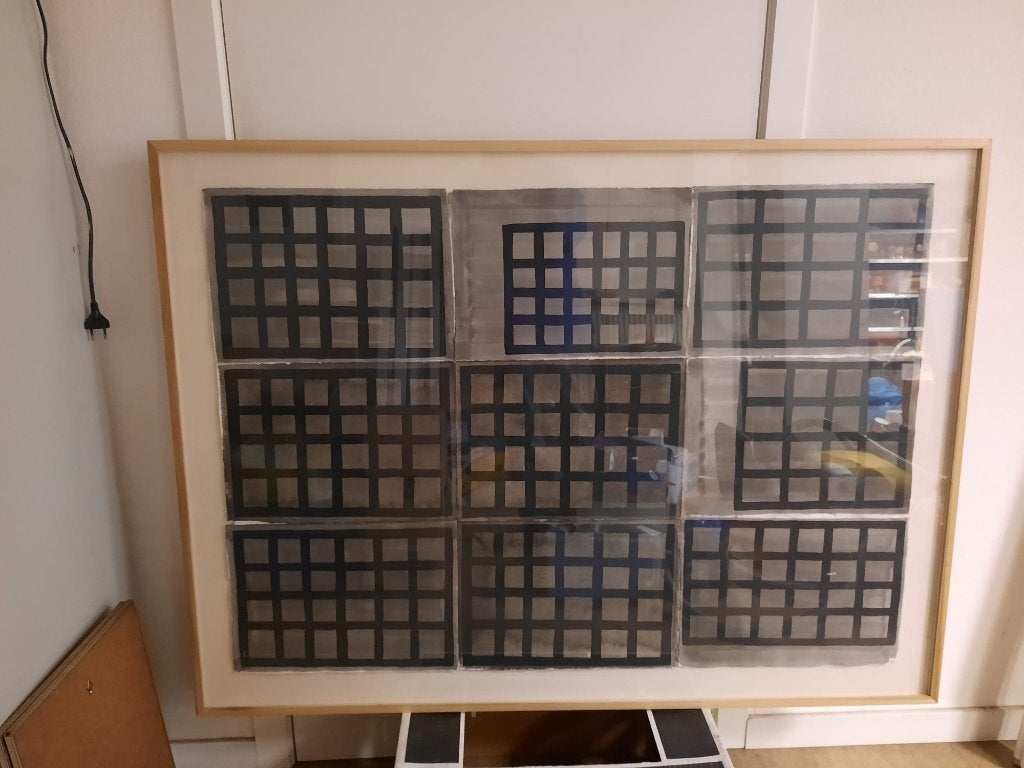 Inkt op papier, Ophalen