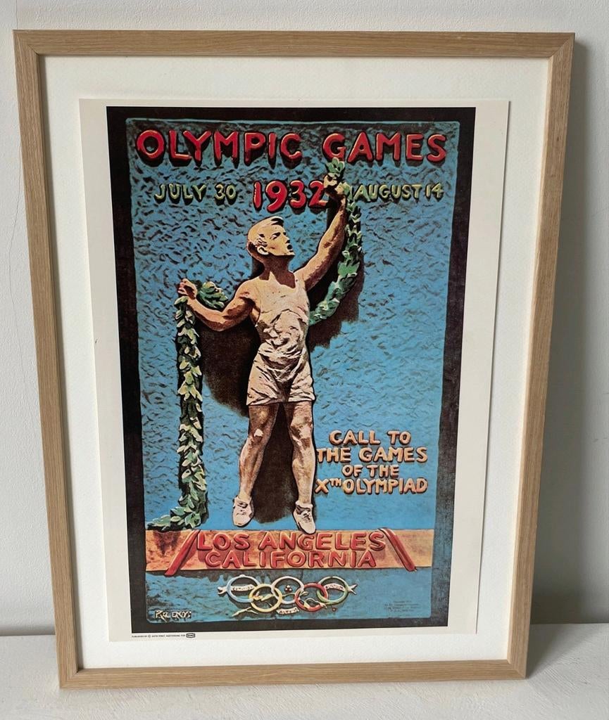 Jeux olympiques de Los Angeles, Collections, Posters & Affiches, Enlèvement ou Envoi