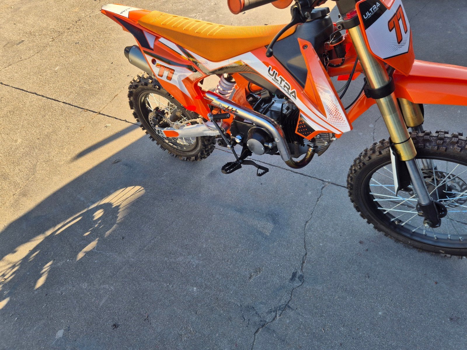 crossmotor ultra 125cc, Nieuw, 125 cc, 4 versnellingen, Ophalen