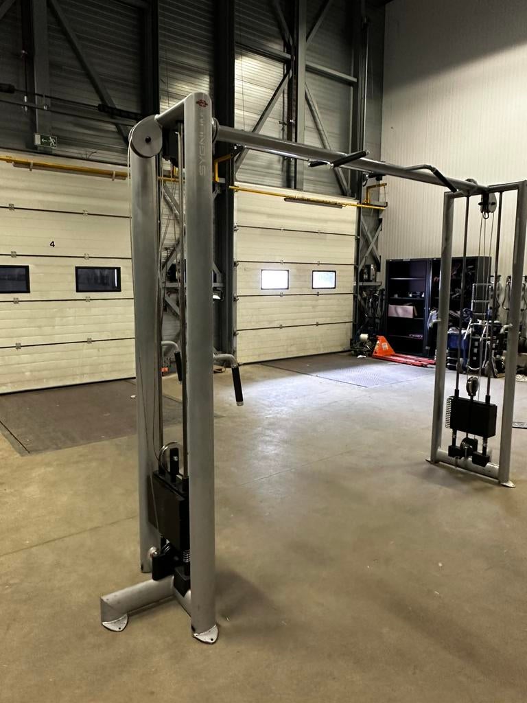 Gym 80 Cable Cross met 80kg Gewichten, Sport en Fitness, Fitnessmaterialen, Ophalen, Gebruikt