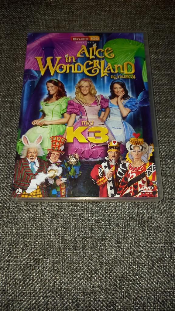 DVD Alice in Wonderland, Cd's en Dvd's, Dvd's | Kinderen en Jeugd, Gebruikt, Ophalen of Verzenden