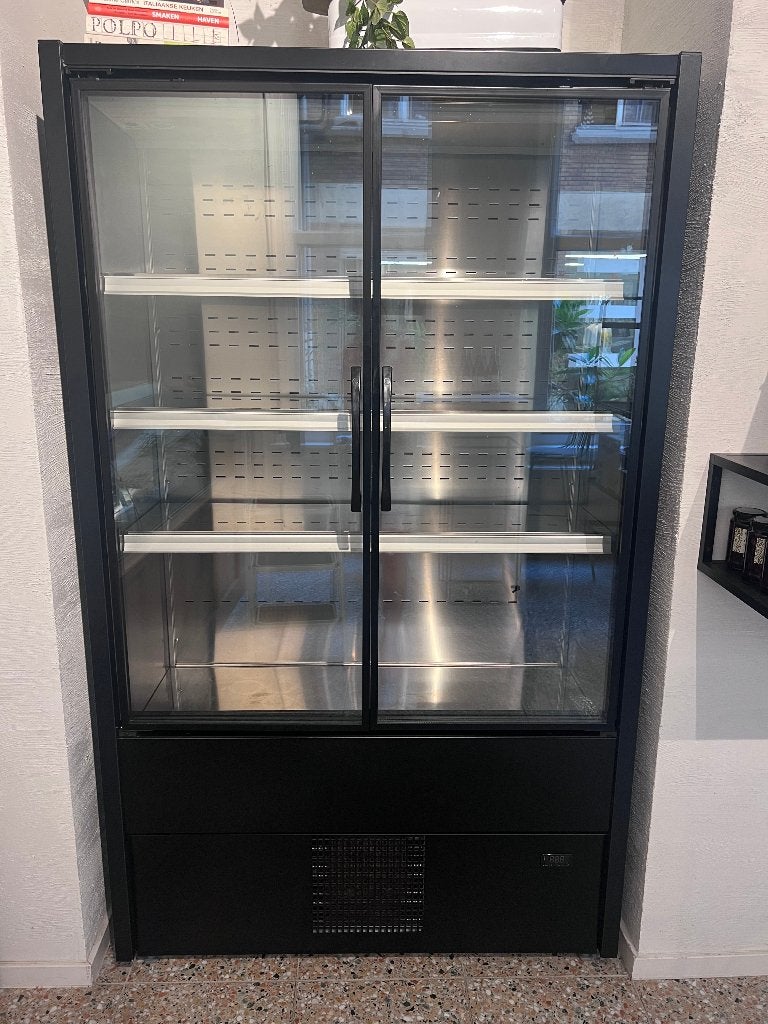 Armoire murale réfrigérée Diamond à porte vitrée noire, Articles professionnels, Horeca | Équipement de cuisine, Refroidissement et Congélation